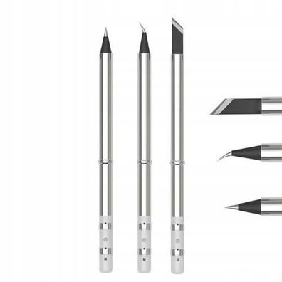 Rosfix Set Heizspitzen T65 – 3 Stück K/I/IS | für Lötkolben T65-BC2