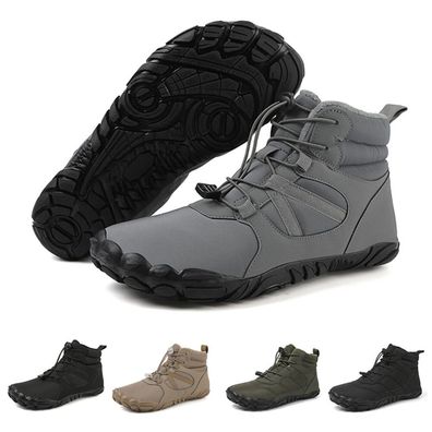 Barfubschuhe Winter Damen Herren Schneestiefel Wasserdicht Bequem Winterstiefel