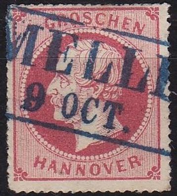 Germany Hannover [1863] MiNr 0023 ( O/used ) [04] Lang-O Melle
