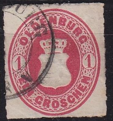 Germany Oldenburg [1862] MiNr 0017 B ( O/used ) [01]