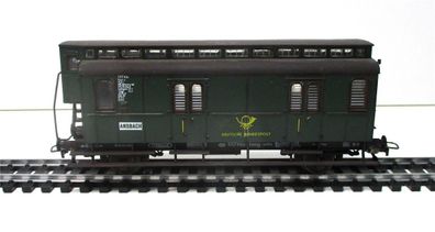Spur H0 Fleischmann 5826 Postwagen 1117 patiniert o. OVP (2362L)