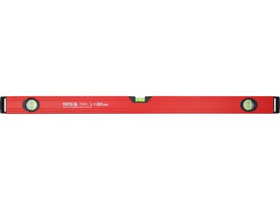 Aluminium-Wasserwaage 800 mm, 3 Libellen