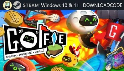 NEU PC Computer Spiel Golfie für Windows 10 11 STEAM Downloadcode Game Key Email