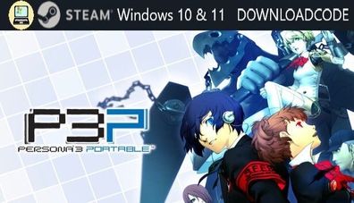NEU PC Computer Spiel Persona 3 Portable P3P für Windows 10 11 STEAM Download Code
