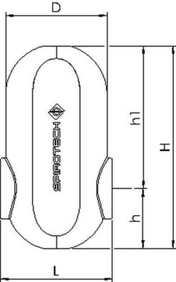 Spirotech Isolierung SpiroVent/SpiroTrap AA+AE 2" IG, max. 110 Grad TAR200