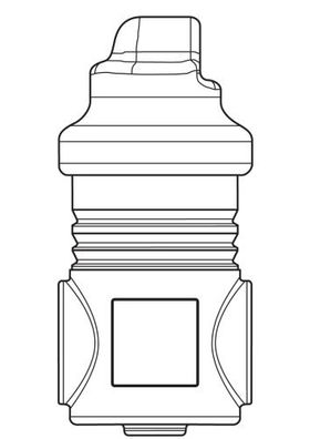 Spirotech Isolierung SpiroVent Luftabsch. (AA) 22 mm, 3/4"-1 1/2" IG / max. 110 Grad