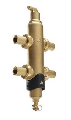 Spirotech Hydraulische Weiche SpiroCross AX-J mit Magnet 1" IG, 10 bar, 110 Grad AX10