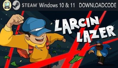 NEU PC Computer Spiel Larcin Lazer für Windows 10 11 STEAM Downloadcode Game Key