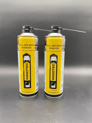 2x Innotec Seal and Bond Remover Spray 500ml Universalentfetter Klebstoffentferner