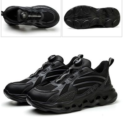 Damen Sicherheitsschuhe Herren Leichte StahlKappe Arbeitsschuhe Schutzschuhe