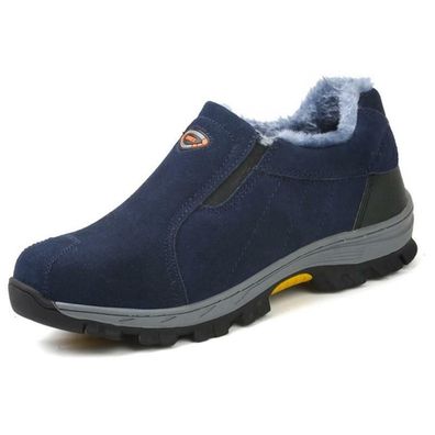 Winter Warm Sicherheitsschuhe Arbeitsschuhe Mit Stahlkappe Schutz Stiefel 36-46*