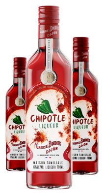 3 x Gabriel Boudier Liqueur de Chipotle Boudier