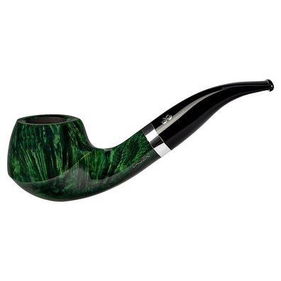 VAUEN Jahrespfeife 2026, grün, glatt, 9mm Filter, Weißpunkt, Limitiert