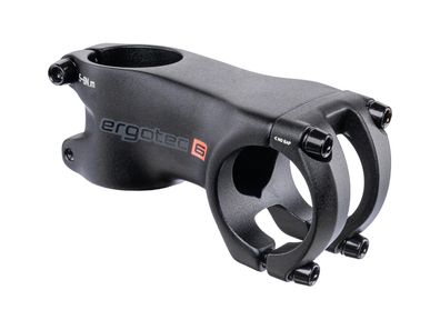 Ergotec Vorbau HAKE AHEAD 31,8 - 60mm, -8°, Safety Level 6, schwarz matt