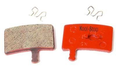 KOOL STOP Scheibenbremsbelag SB-verpackt , inkl. Befestigungsklammern/Pins, Karte