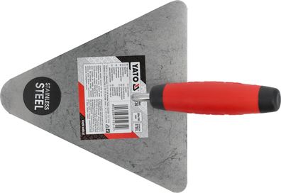 Dreieckige Edelstahl Maurerkelle 200x190 mm