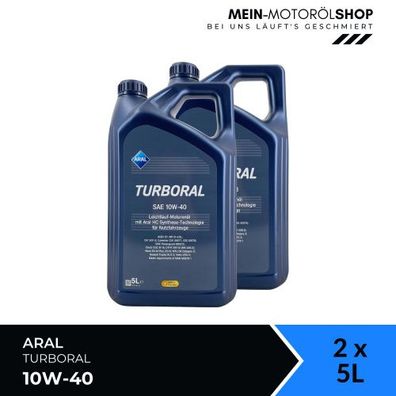 Aral Turboral 10W-40 2x5 Liter