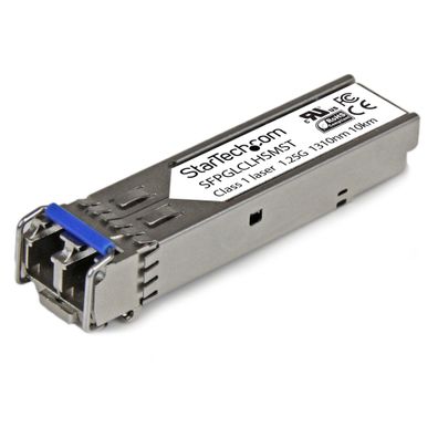 StarTech Cisco kompatibles Gigabit SFP Transceiver Modul SM LC - Mini-GBIC bis 10Km