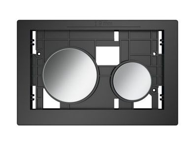 TECEloop Betaetigungseinheit fuer WC-Bet., Tasten Chrom glaenzend 9240666