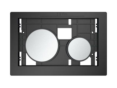 TECEloop Betaetigungseinheit fuer WC-Bet., Tasten Chrom matt 9240665