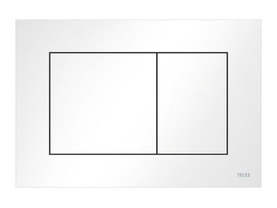 TECEnow WC-Betaetigungsplatte weiss glzd. 9240400