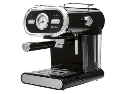 Silvercrest Espressomaschine Pastell SEM 1050 A2 Kaffeemaschine schwarz * B-Ware