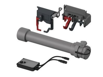 TECEplanus WC-Fernausloesung Funk fuer Stuetzklappgriffe, 6 V-Batterie 9240354