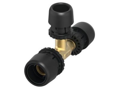 TECElogo-Ax T-Stueck reduziert Dimension 25 x 20 x 20, Siliziumbronze 8803007