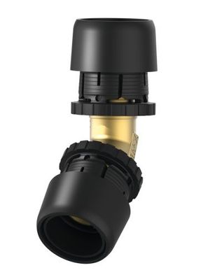 TECElogo-Ax Winkelkupplung 45 Grad Dimension 32 x 32, Siliziumbronze 8802502