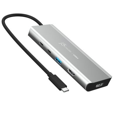 j5create JCD401 - Dockingstation - USB-C / USB4 / Thunderbolt 3 / Thunderbolt 4