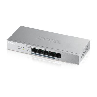 ZyXEL GS1200-5HP v2 - Switch - managed - 1 x 10/100/1000 + 4 x 10/100/1000 (PoE+)