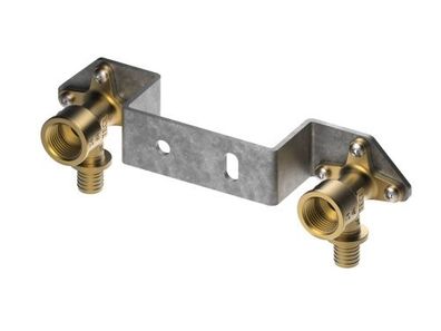 TECEflex Montageeinheit mit Wandscheiben 150mm 16xRp1/2" Siliziumbronze 720550