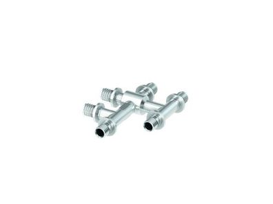 TECEflex Kreuzungsfitting 20 x 16 x 16 mm, vernickelt 718502