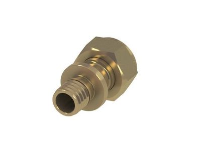 TECEflex Verschraubung, flachdichtend Dim. 25 x 1", Siliziumbronze 717605