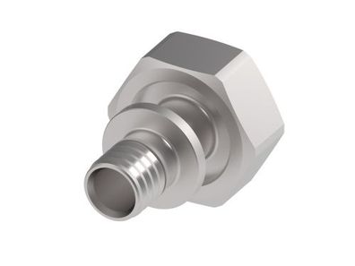 TECEflex Eurokonusverschraubung 3/4" Dim. 16 mit Flex Pressanschl. vernickelt 7136161