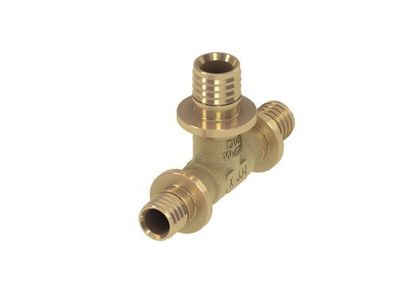 TECEflex T-Stueck reduziert Dim. 20 x 20 x 16, Siliziumbronze 710604
