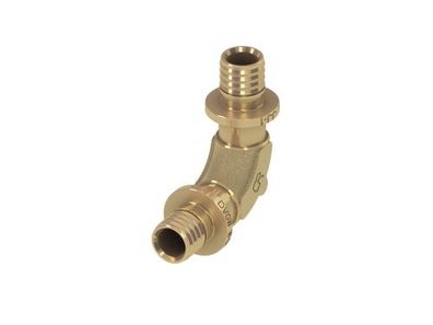 TECEflex Bogen 90 Grad druckverlustopt. Dim. 32 x 32, Siliziumbronze 707332