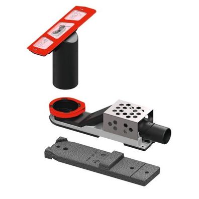 TECEdrainway Ablauf waagerecht "Norm", DN 50 693010