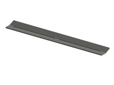 TECEdrainprofile Profildeckel Edelstahl Chrom schwarz gebuerstet (bis 06/2023) 675010