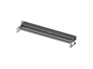TECEdrainline Duschrinne mit Wandaufk. und Seal System Dichtband, 800 mm 600801