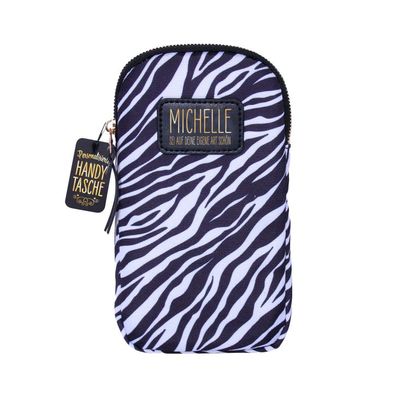 Handytaschen mit Kordel zum Umhaengen Umhaengetasche mit Reissverschluss - Michelle