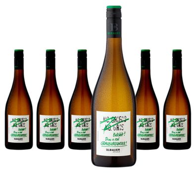 6 x Emil Bauer & Söhne Bullshit! Drink A Real Grauburgunder – 2025