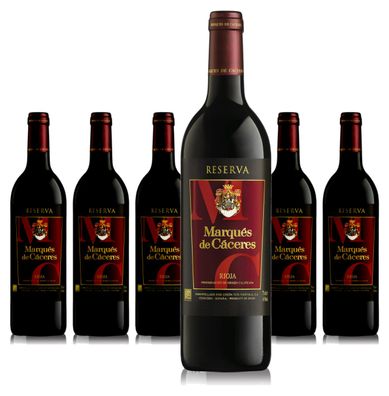 6 x Marqués De Cáceres Rioja Reserva – 2020