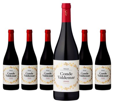 6 x Bodegas Valdemar Conde De Valdemar Crianza – 2021