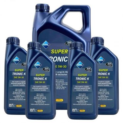 Aral SuperTronic K 5W-30 5 + 4 Liter