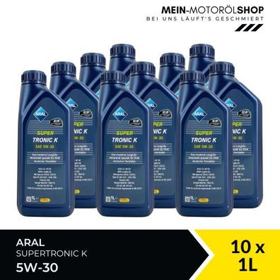 Aral SuperTronic K 5W-30 10x1 Liter