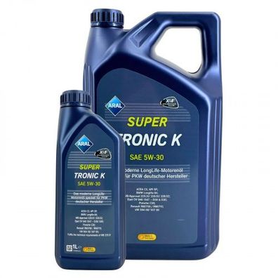 Aral SuperTronic K 5W-30 5 + 1 Liter