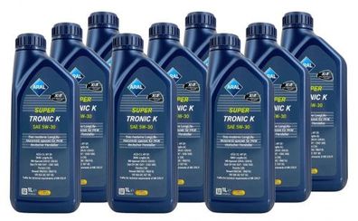 Aral SuperTronic K 5W-30 9x1 Liter