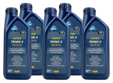 Aral SuperTronic K 5W-30 5x1 Liter