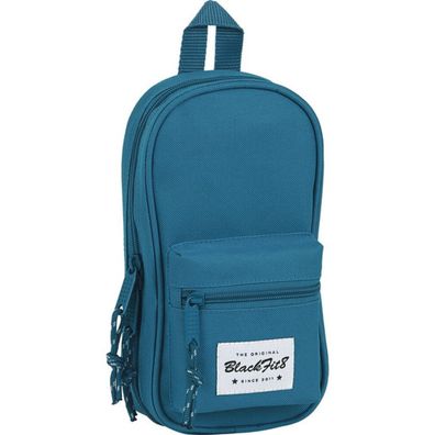 Rucksack mit Federtaschen BlackFit8 Egeo Blau